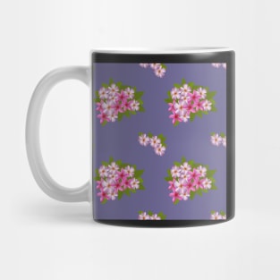 Flowers pattern with plumeria Mug